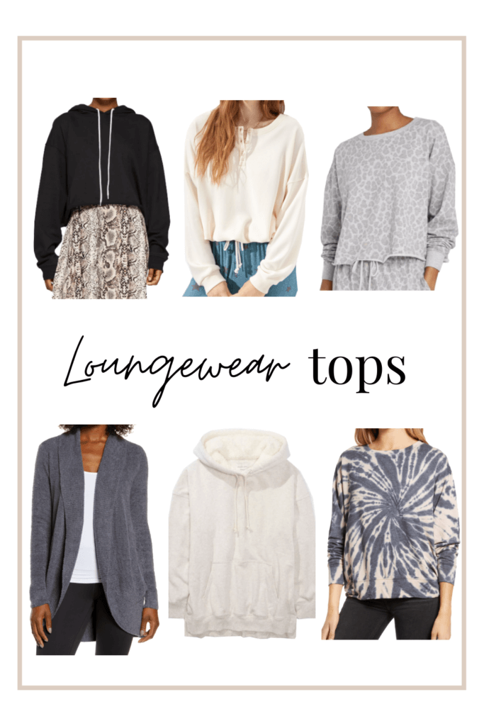 Comfy loungewear tops to wear at home this winter